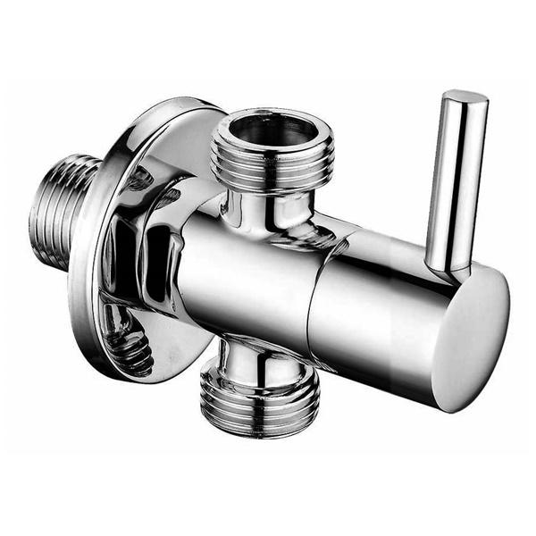 YS468	Brass Angle Valve, Shut Off Water Angle Stop Valve, for Faucet and Toilet, Wall Mounted;