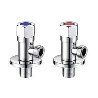 YS473	Brass Angle Valve, Shut Off Water Angle Stop Valve, for Faucet and Toilet, Wall Mounted;