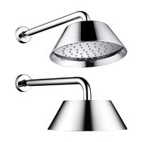 YS78113-K1	Brass lamp shade overhead shower, with shower arm