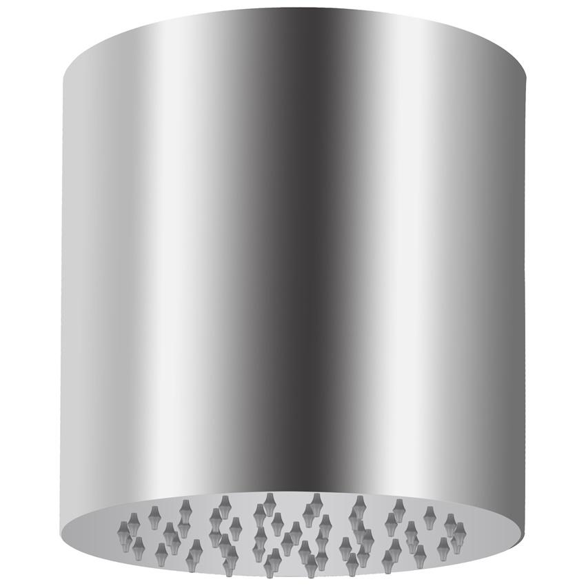 YS78114	SUS304 shower head, rain shower head, cylinder deisgn;