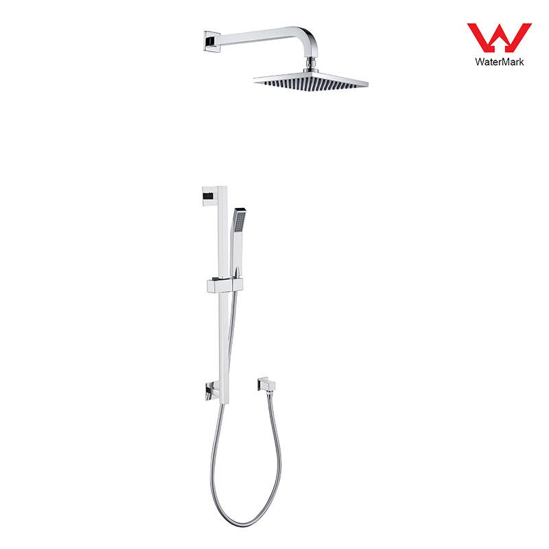 DA610015CP	Watermark certified shower kits, sliding shower set, rain shower set;