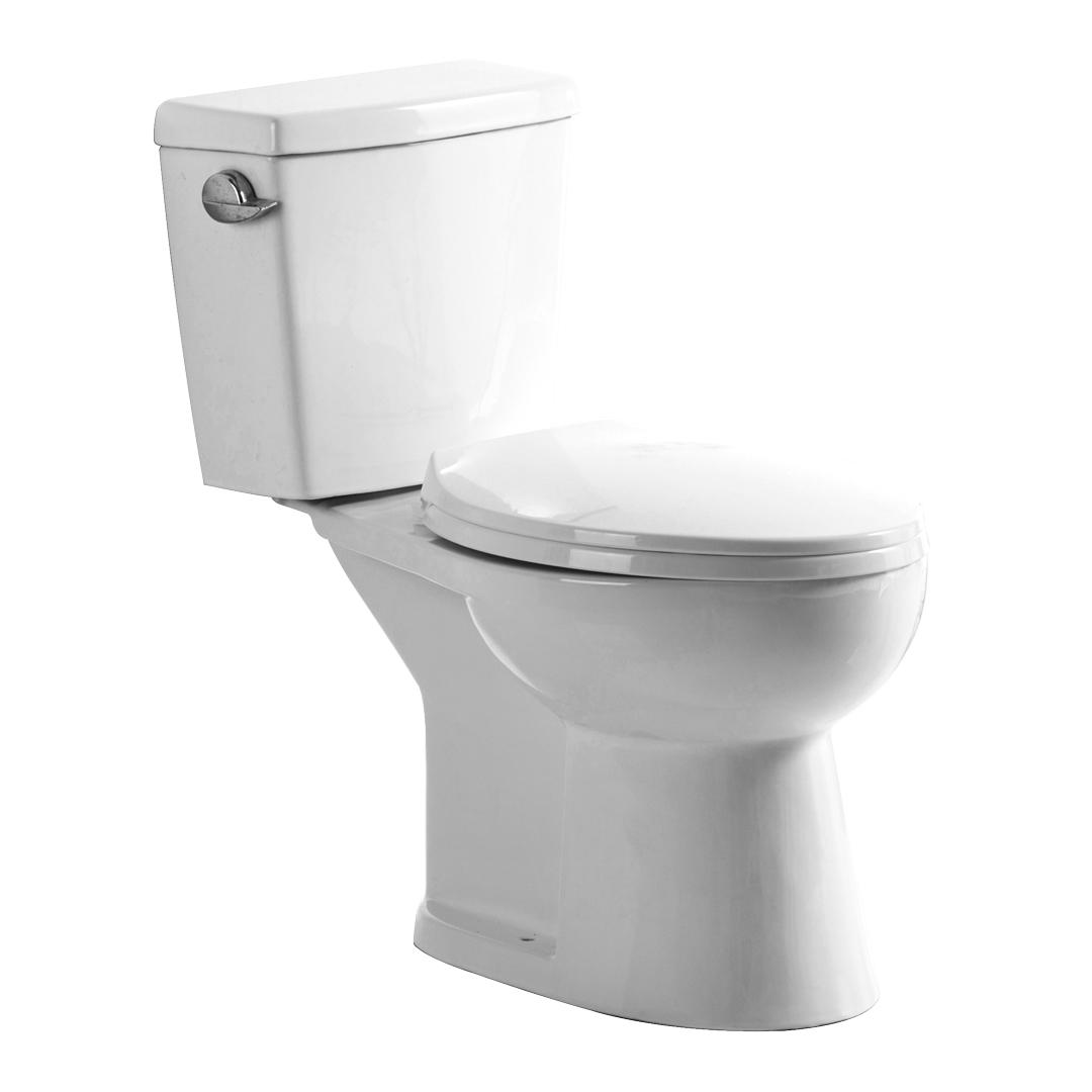 YS22238	2-piece ceramic toilet, enlongated S-trap toilet, TISI/SNI certified toilet;