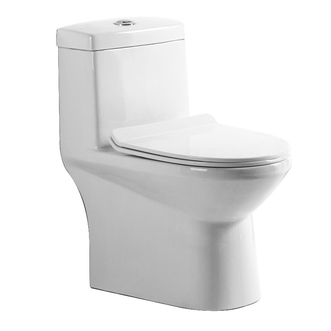 YS24210	One piece ceramic toilet, siphonic;