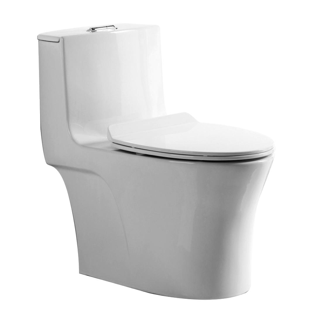 YS24212	One piece ceramic toilet, siphonic;