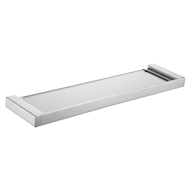 14887C	Bathroom accessories, towel shelves, towel shelf, glass shelf;