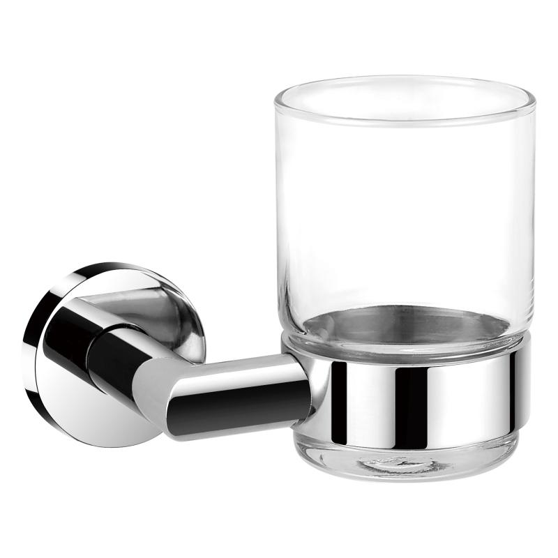 17984	Bathroom accessories, Tumbler holder, zinc/brass/SUS Tumbler holder and glass cup;