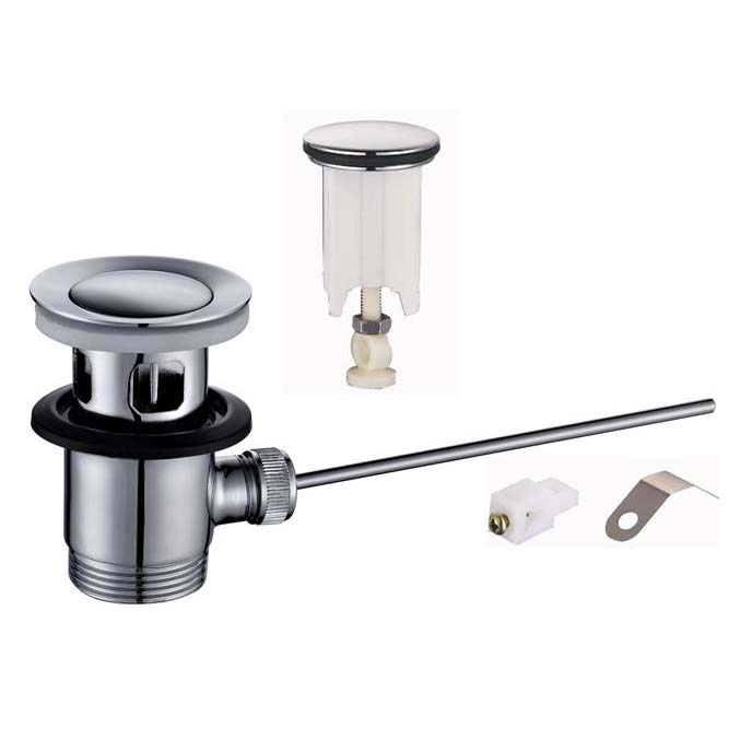 YS01101B	zinc, brass pop-up waste;