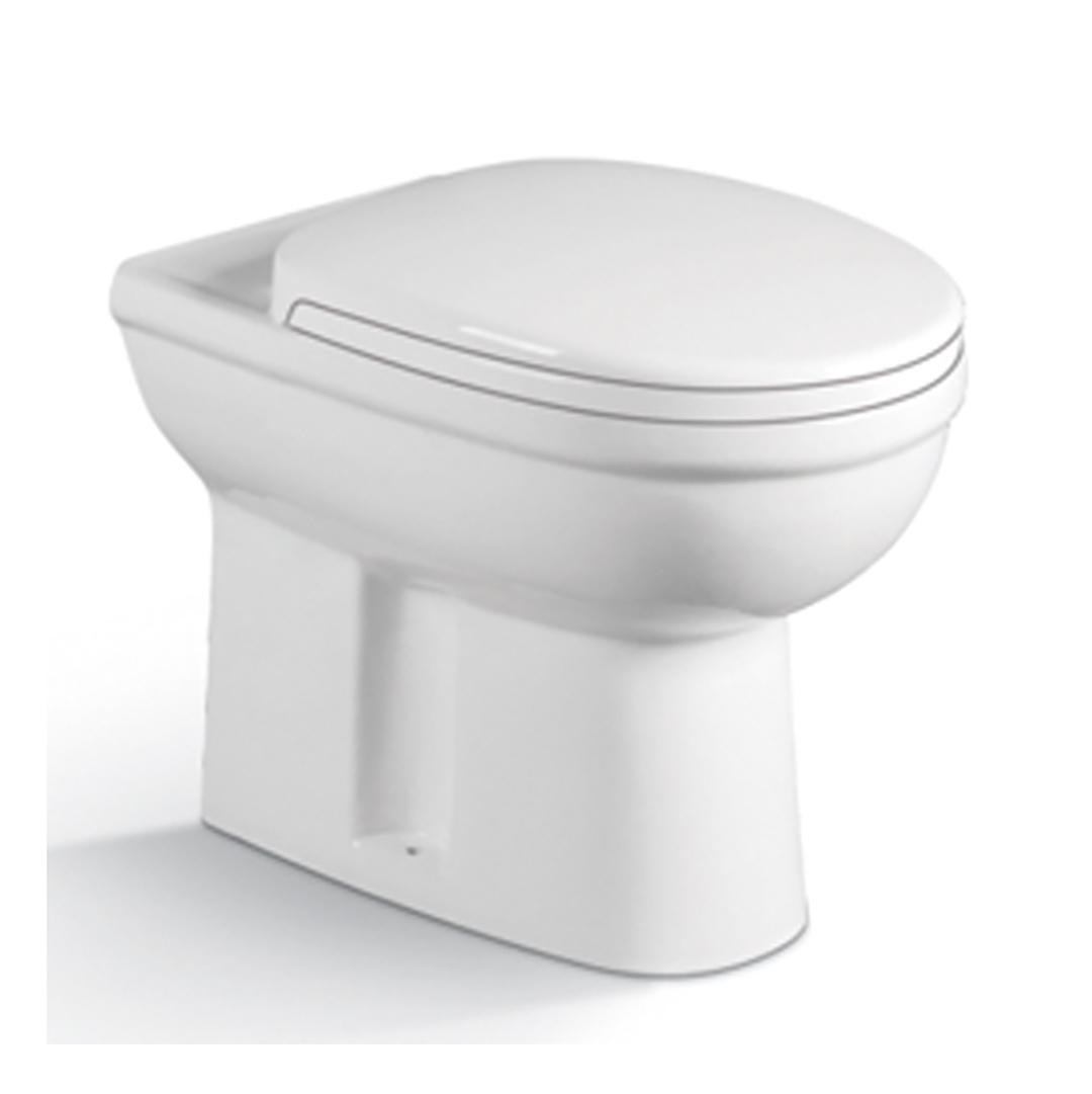 YS22215F	Single standing ceramic toilet, P-trap washdown toilet;