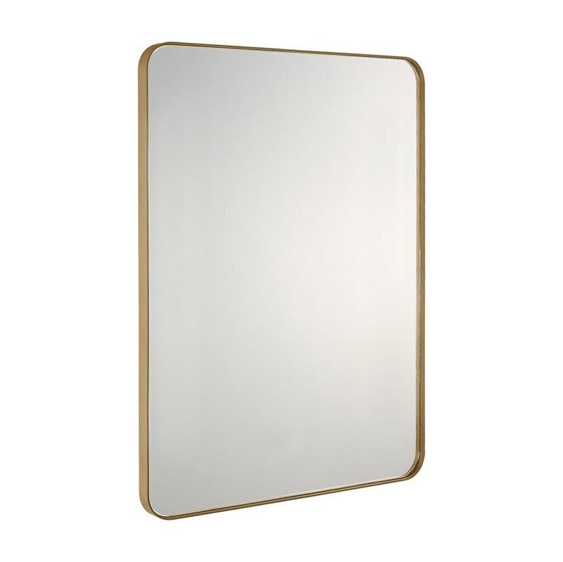 YS57006-70	Bathroom mirror, brass frame mirror
