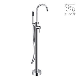 What are some tips for properly maintaining a floor mount tub faucet?