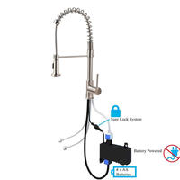 3140 touchless kitchen faucet, touch on sink faucet, pull-out spout