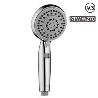 YS31378	KTW W270, ACS certified ABS handshower, mobile shower, ACS certified;