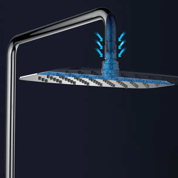 Air-in shower head