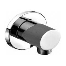 YS355	Brass water inlet, wall shower connector;