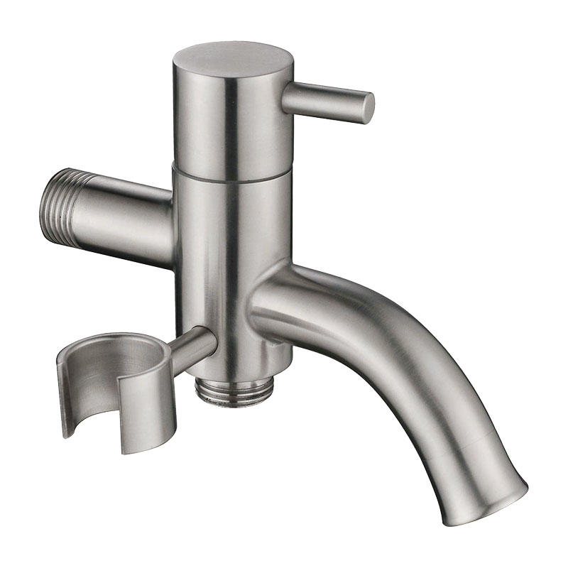 1001B4	#304 stainless steel  tap, brushed surface