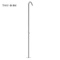 YS78661 1-Function Minimalist 304 or 316l Outdoor Pool Shower Column For Poolside Resorts, Beachfront High Corrosion Area
