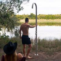 YS78666 2-Function 304 or 316l Outdoor Pool Shower Column For Poolside Resorts, Beachfront High Corrosion Area Sleek Design