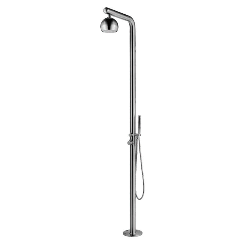 YS78674 2-Function 304 or 316l Outdoor Pool Shower Column For Poolside Resorts, Beachfront High Corrosion Area