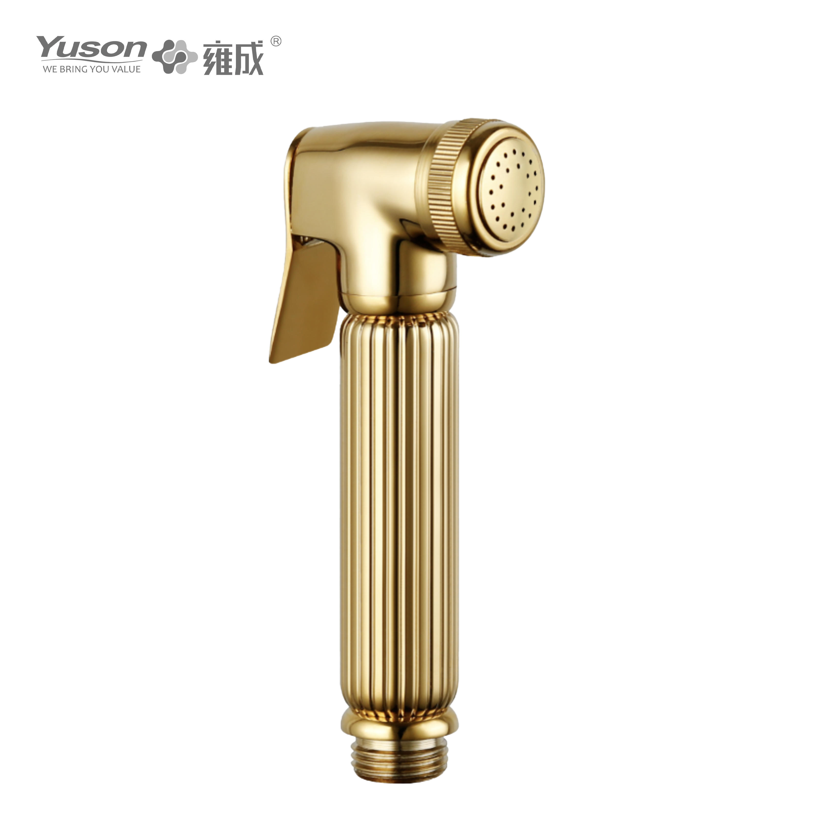 YS36424	Rustic Design Full Brass Handheld Toilet hygiene sprayer, Portable bidet Personal Cleansing Sprayer