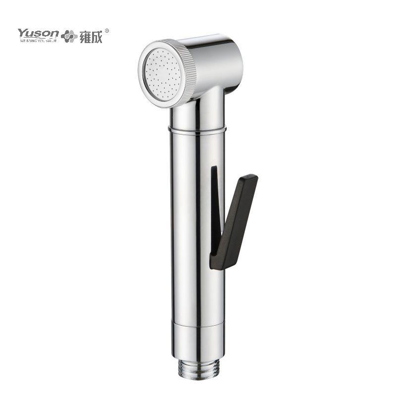 YS36438	New Design Ergonomics Full Brass Handheld Toilet sprayer, Portable Shataff Personal Cleansing Sprayer With Side Lever