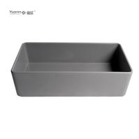 YS27101-3618	36x18 Inch Best-Selling Single Bowl FFC Fine Fireclay China Apron front kitchen sink Single bowl farmhouse sink