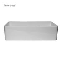 YS27101-3618	36x18 Inch Best-Selling Single Bowl FFC Fine Fireclay China Apron front kitchen sink Single bowl farmhouse sink