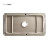 YS27121-3318	33x18 Inch Manufactuer Single Bowl VC Vitreous China Apron front kitchen sink farmhouse kitchen sink with drainboard and chopping block