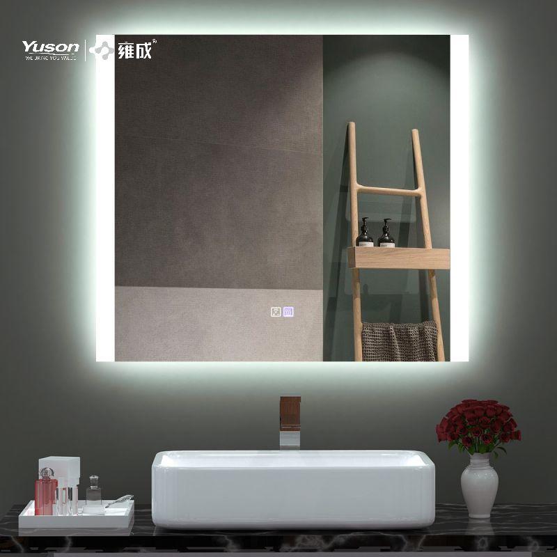 YS57105	Mordern Square Shape bathroom mirror, LED vanity mirror, Touch sensor mirror