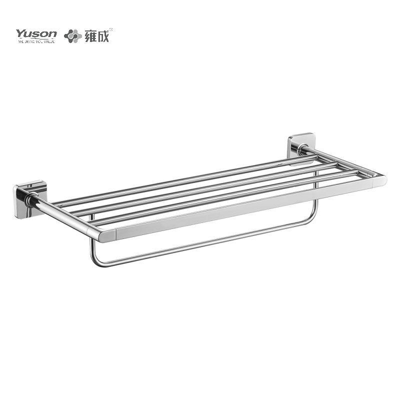 Brass wall-mounted towel rack: unleash the beauty of your space