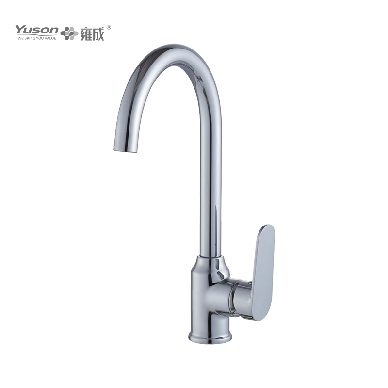 2027-50 Brass Faucet Single Lever Deck-mounted hot&cold water Kitchen Sink Mixer