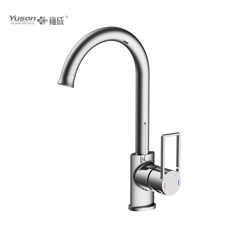 2065-50 Brass Faucet Single Lever Deck-mounted hot&cold water Kitchen Sink Mixer 
