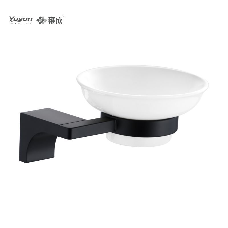 11885 Sleek Bathroom accessories, Soap dishes, with Glass dish,Zinc/Brass/SUS Soap holder, wall- mounted(Series 11800)