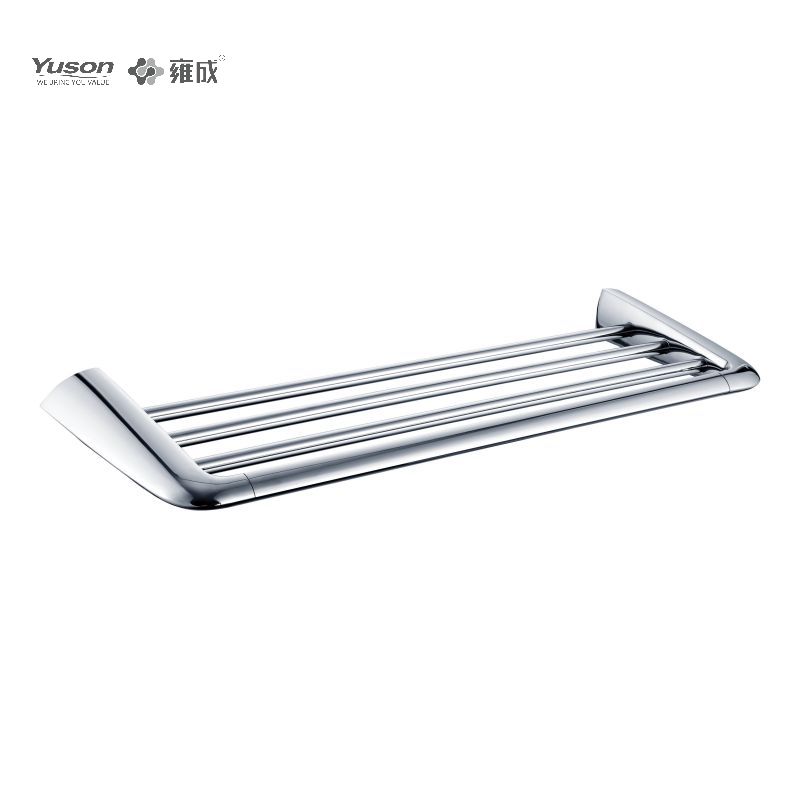11962 Sleek Bathroom accessories, Towel shelves, Towel rack, Zinc/Brass/SUS Towel holder, wall- mounted(Series 11900)