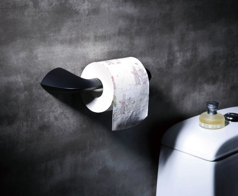 11986 Sleek Bathroom accessories, Toilet paper holder, Zinc/Brass/SUS Toilet paper roll holder , wall- mounted(Series 11900) 