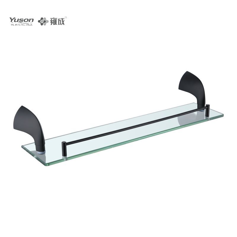 11987 Sleek Bathroom accessories, Towel shelves, Storage shelf, Glass shelf, Tempered Glass, wall- mounted(Series 11900)