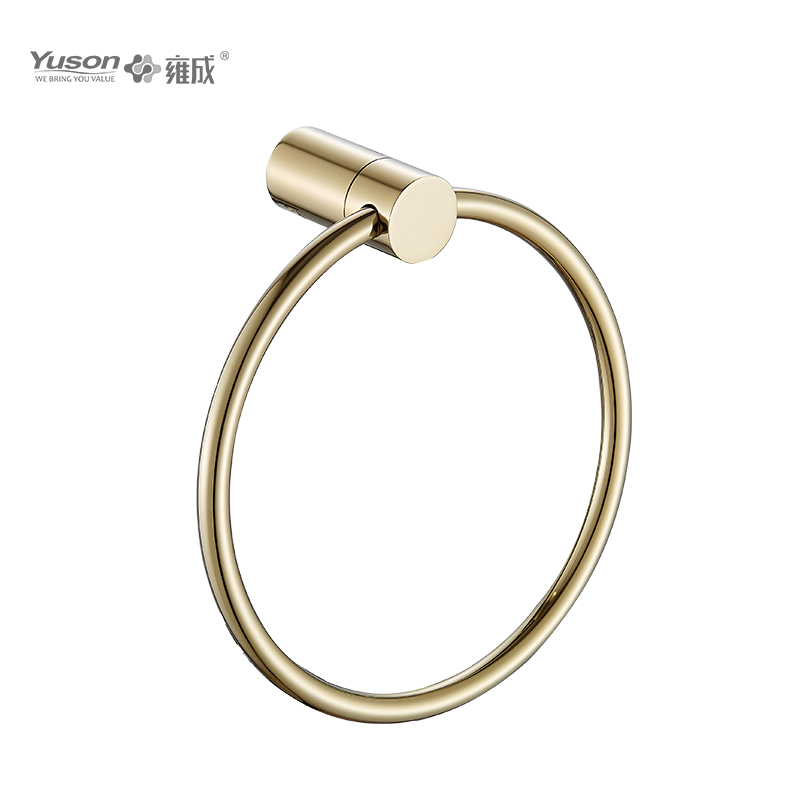 12010 Sleek Bathroom accessories, Towel ring, Towel holder, Zinc/Brass/SUS Towel holder, wall- mounted(Series 12000)