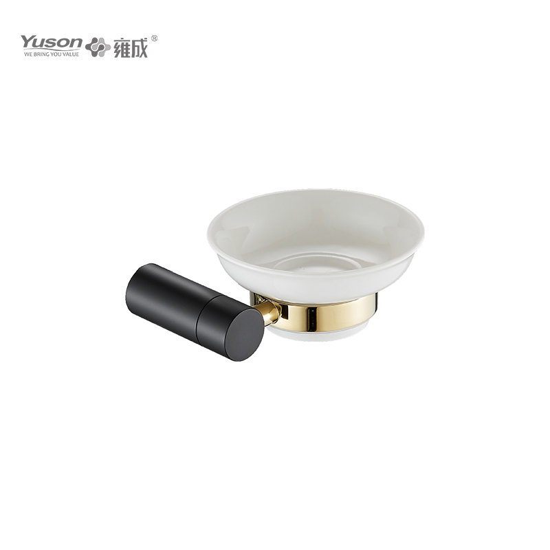 12085 Sleek Bathroom accessories, Soap dishes, with Glass dish,Zinc/Brass/SUS Soap holder, wall- mounted(Series 12000)