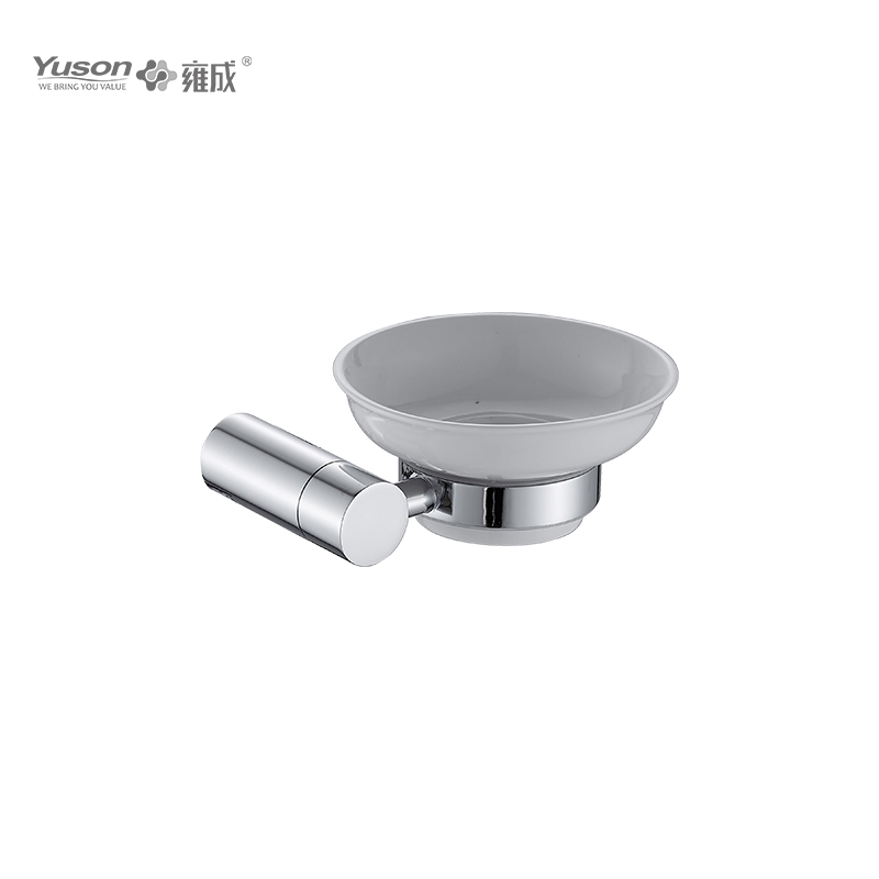 12085 Sleek Bathroom accessories, Soap dishes, with Glass dish,Zinc/Brass/SUS Soap holder, wall- mounted(Series 12000)