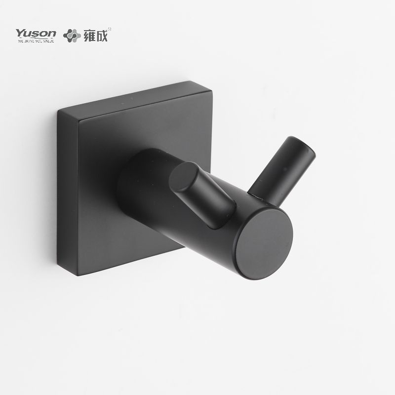 23688 Sleek Bathroom accessories, Robe hook, Zinc/Brass/SUS robe hook, wall- mounted(Series 23600)