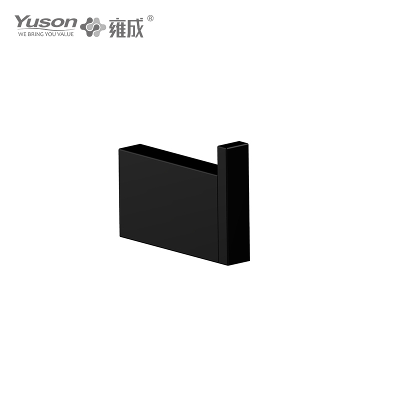 27188 Sleek Bathroom accessories, Robe hook, Zinc/Brass/SUS robe hook, wall- mounted(Series 27100)