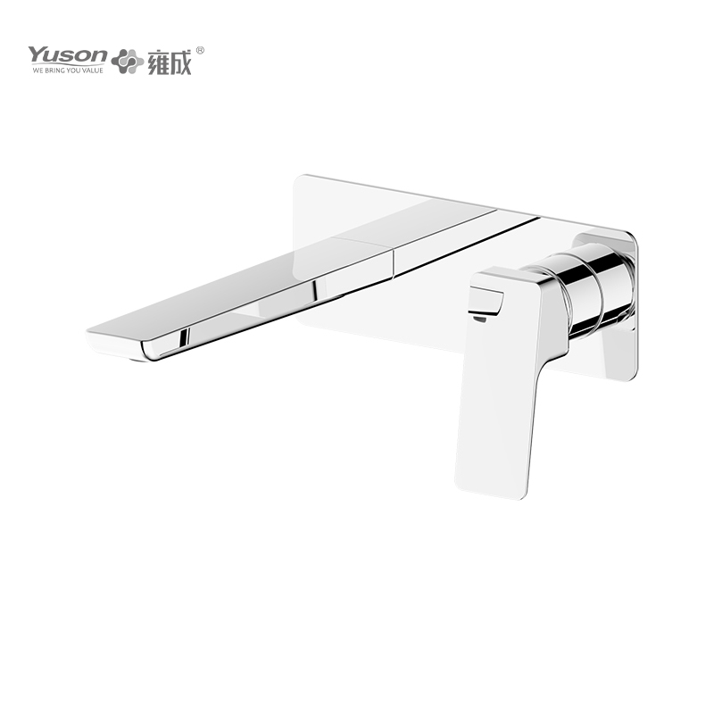 2066-32 Brass Faucet Single Lever wall-mounted concealed hot&cold water basin mixer 