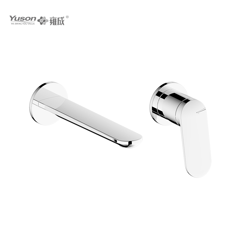 2069-32 Brass Faucet Single Lever wall-mounted concealed hot&cold water basin mixer 