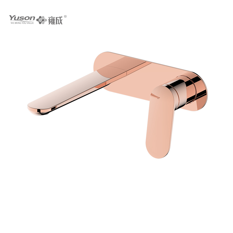 2069-33 Brass Faucet Single Lever wall-mounted concealed hot&cold water basin mixer 