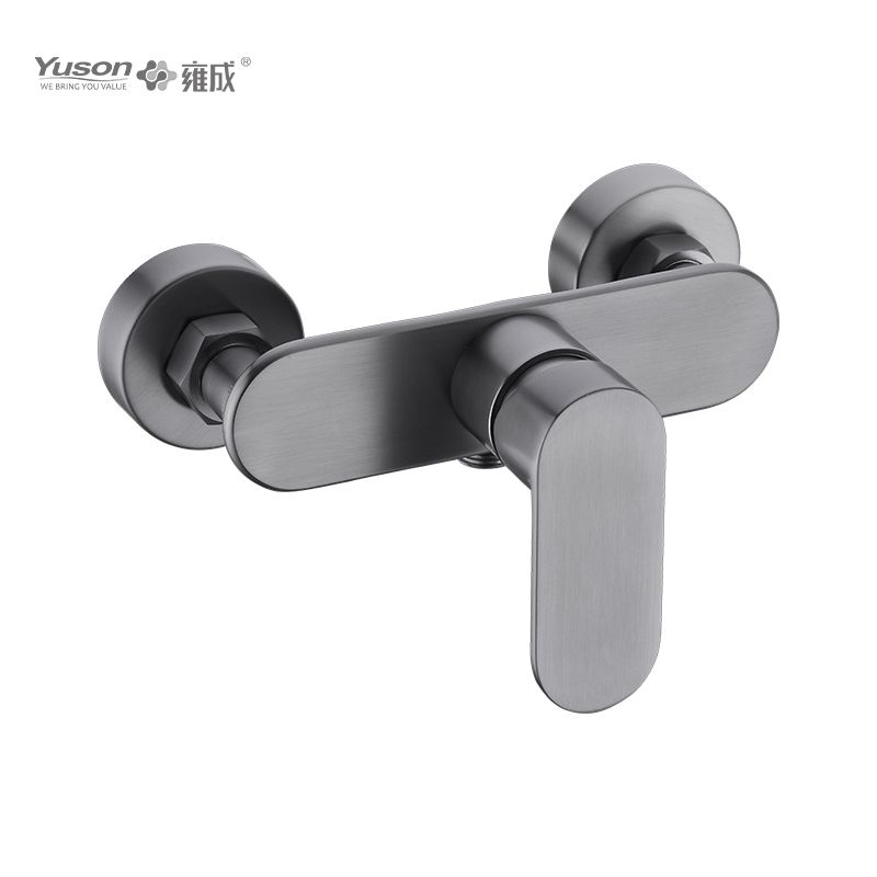 Why are external shower faucets easy to install?